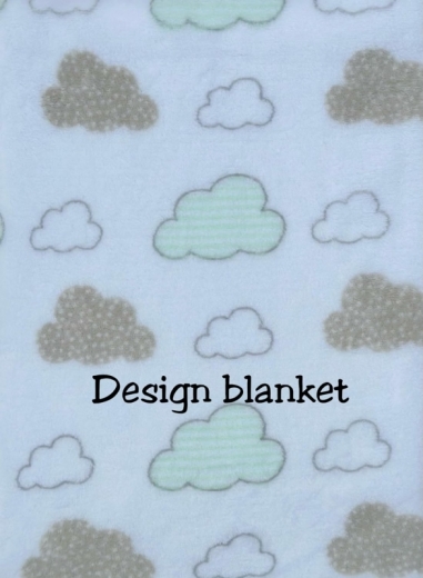 Babydecke inklusive Trösterchen mit Name und Geburtsdatum Bestickt/kuschelig weich / 1A Qualität (Grau Koala)