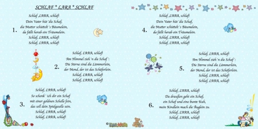 SCHLAFLIED CD - gesungen mit Vorname des Kindes