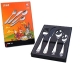 KIDDI-MEDIA - ZWILLING 07009-210 Kinderbesteck-Set Bino mit Namensgravur / 4-teilig